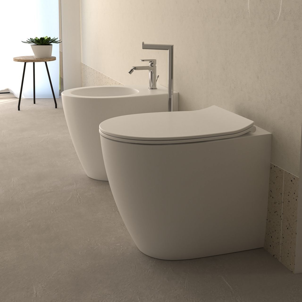 Керамическая напольная стена Wc Wire Ercos KITE ARCH-00062238 - Вид №5