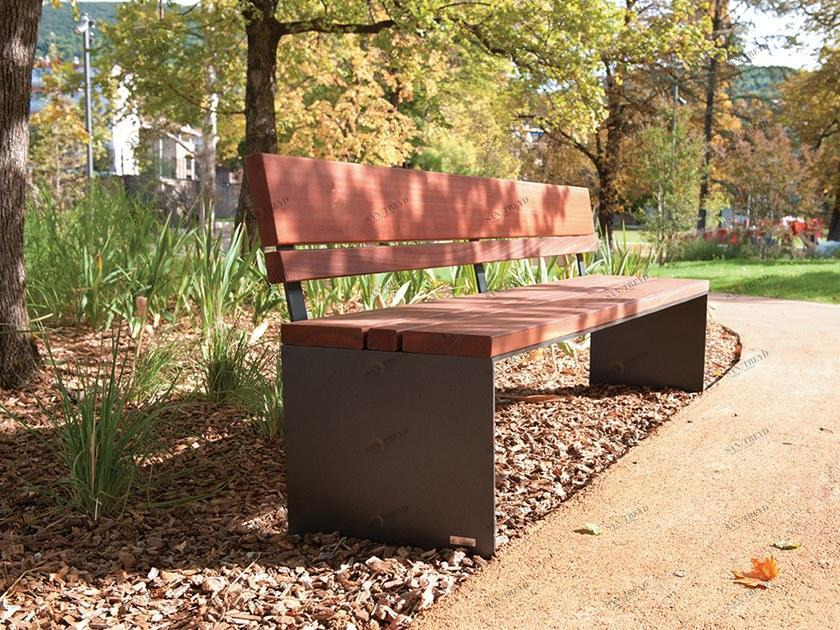 CYRIA Скамья со спинкой Pysa sun-id-1450501