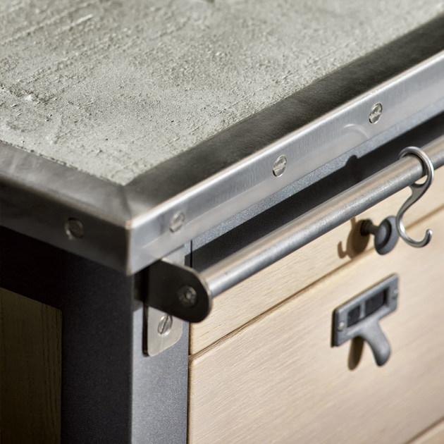 Marchi Cucine Модульная кухня из нержавеющей стали и дерева 1956 sun-id-1384576 - Вид №3