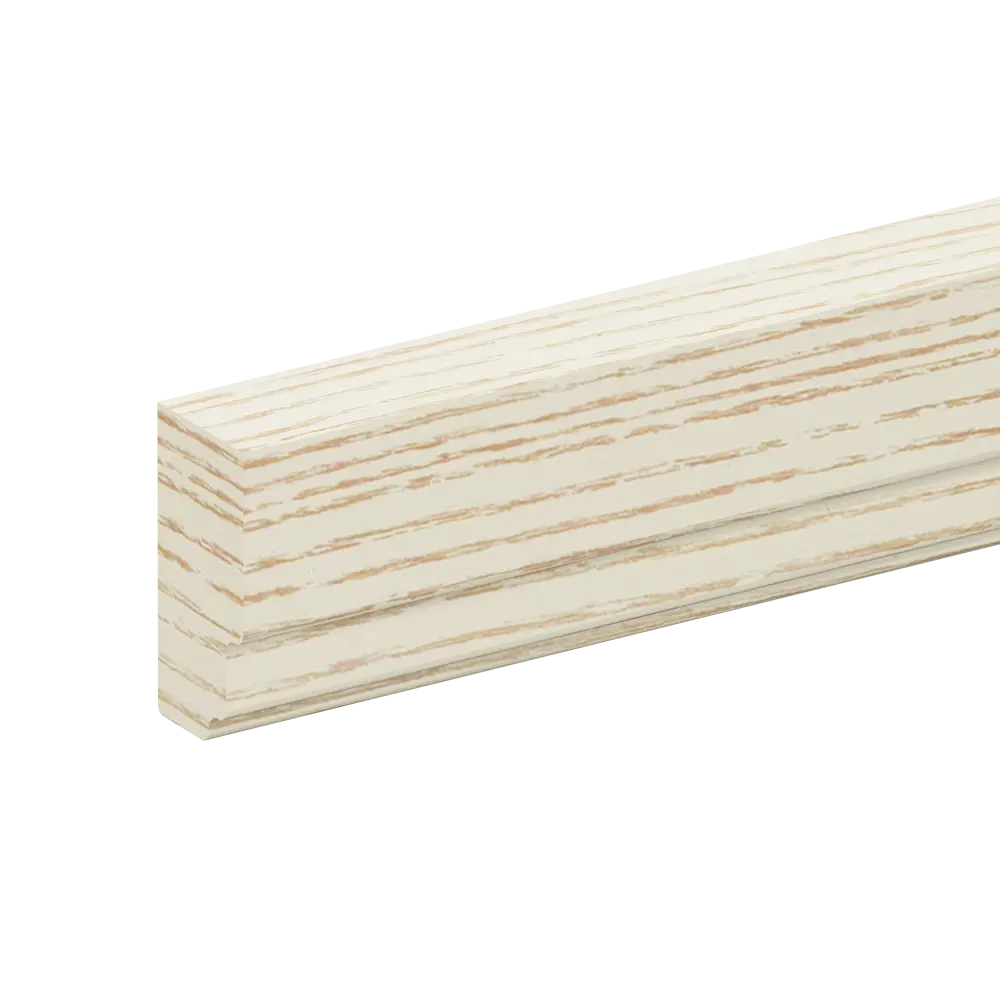 Карниз для кухонного шкафа Невель Delinia ID 220x4 см МДФ/шпон ясеня цвет кремовый 82310152 STLM-2047475 - Вид №1