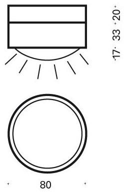 Top Light Потолочный светильник из металла Puk one, plus & turn sun-id-1362717 - Вид №3