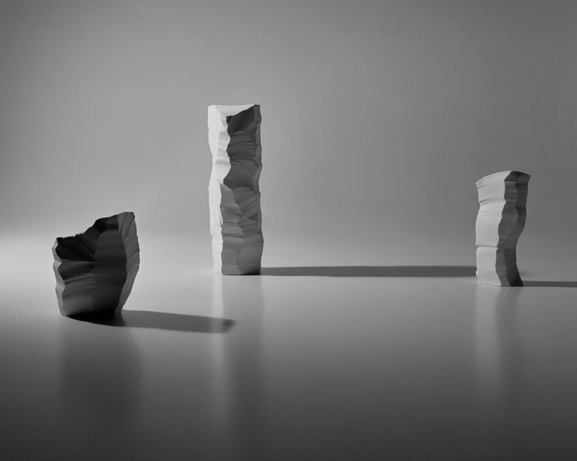 Fos Ceramiche Фарфоровая ваза Artika Artika ice - 1/2/3 - Вид №4