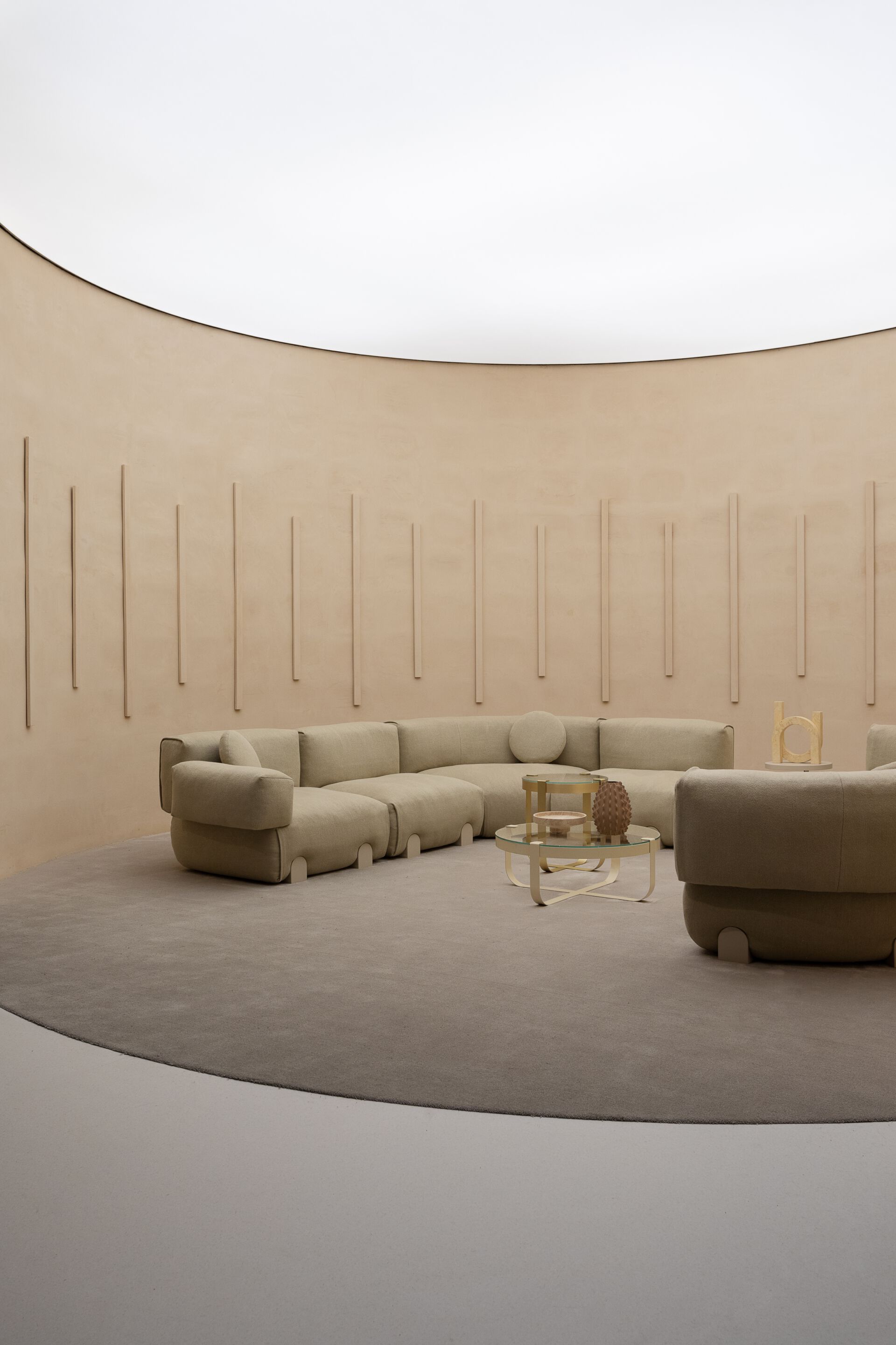 Секционный диван из ткани Saba Italia SIMPOSIO ARCH-00135254 - Вид №10