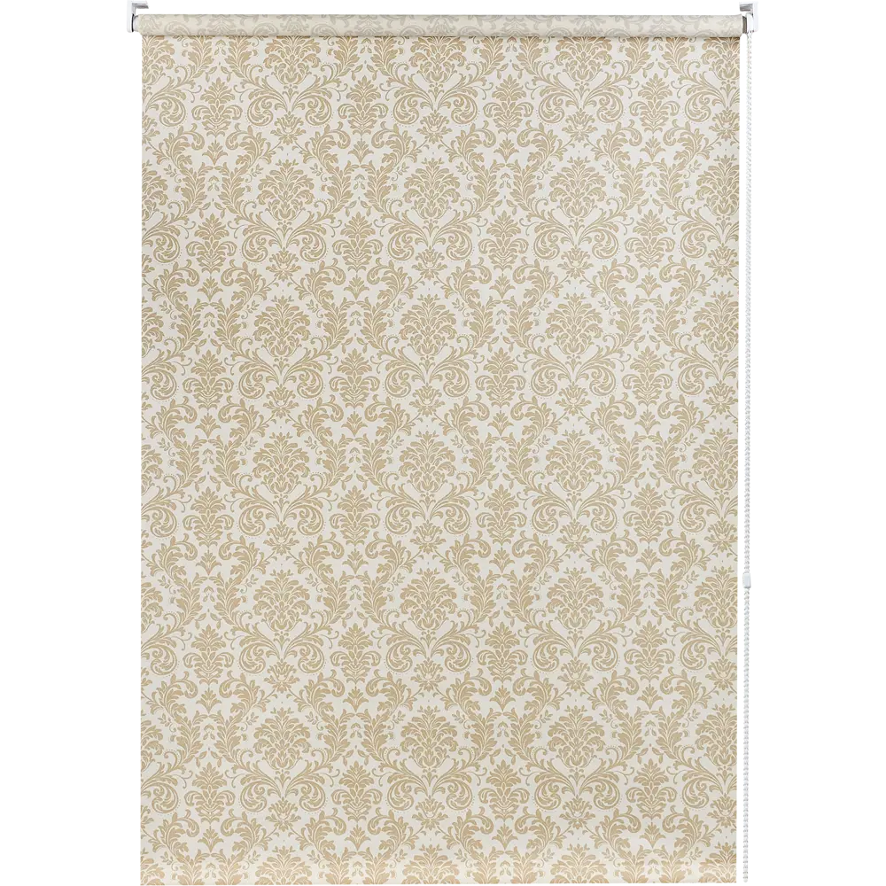 Штора рулонная Legrand Дамаск 40x175 см экрю 86542165 STLM-2039877 DOMLEGRAND