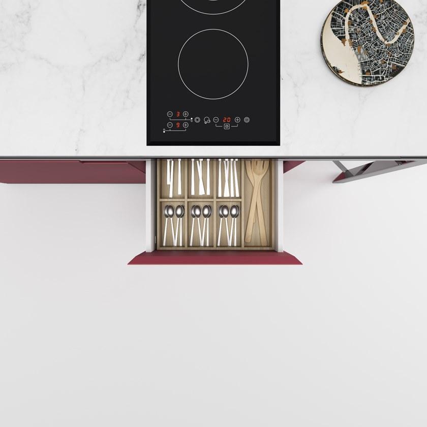 ESTEL GROUP Мини-кухня с полуостровом Isole h90-h105 sun-id-1369500 - Вид №4