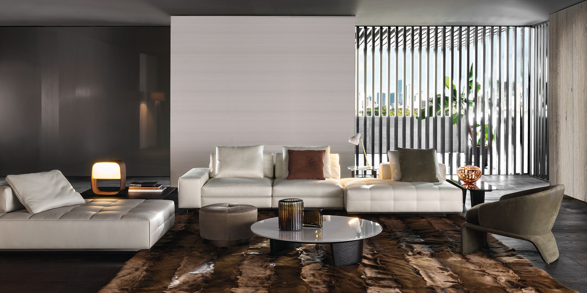 Модульный тканевый диван Minotti ARCH-00049247 - Вид №12