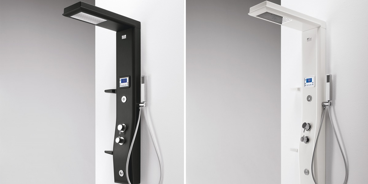 Душевая колонна Etoile Antracite 160 см базовая 4ETA5N0A Gruppo Geromin - Вид №3