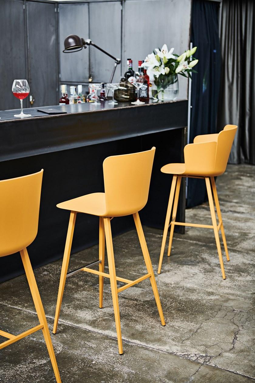 Midj Высокий табурет из полипропилена Calla sun-id-1472770 - Вид №2