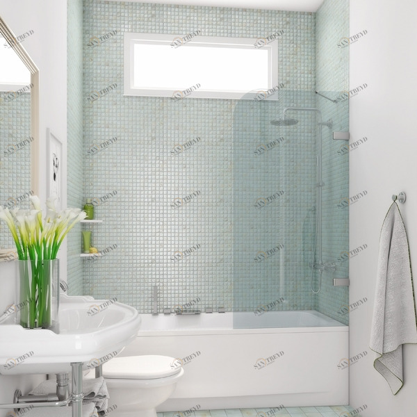 60X160GV861A Душевое ограждения на борт вынны GUTEWETTER Германия Trend