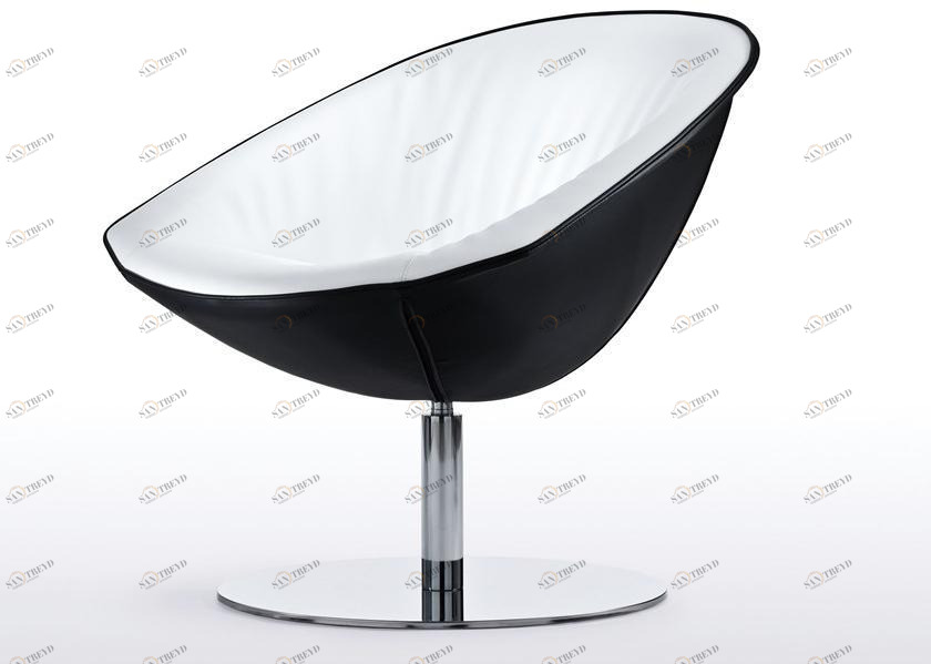 Kastel Поворотное кожаное кресло с подлокотниками sun-id-1394142