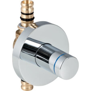 613.021.21.2 Шаровой кран скрытого монтажа Geberit Mepla с поворотной ручкой Geberit