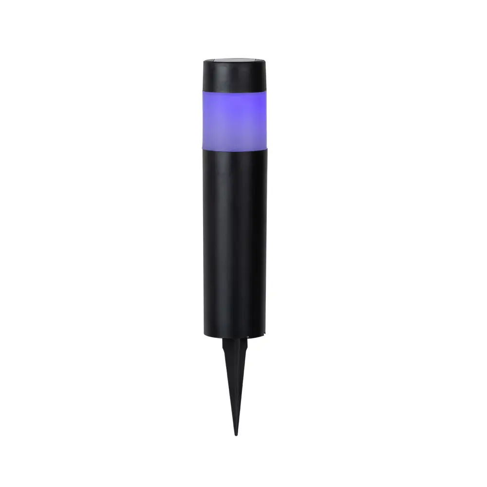 Светильник садовый Inspire «New Praia» на солнечной батарее, свет цветной RGB, цвет чёрный 82263426 STLM-2161321  - Вид №6