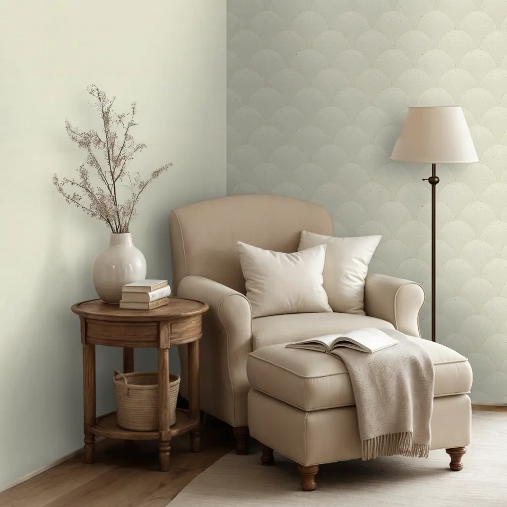 Обои флизелиновые Euro Decor Ампир серые 1.06 м ED7355-24 89466154 STLM-2031470 - Вид №4