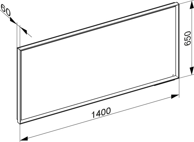 14597172000 Зеркало с подсветкой KEUCO Royal Lumos - Вид №20