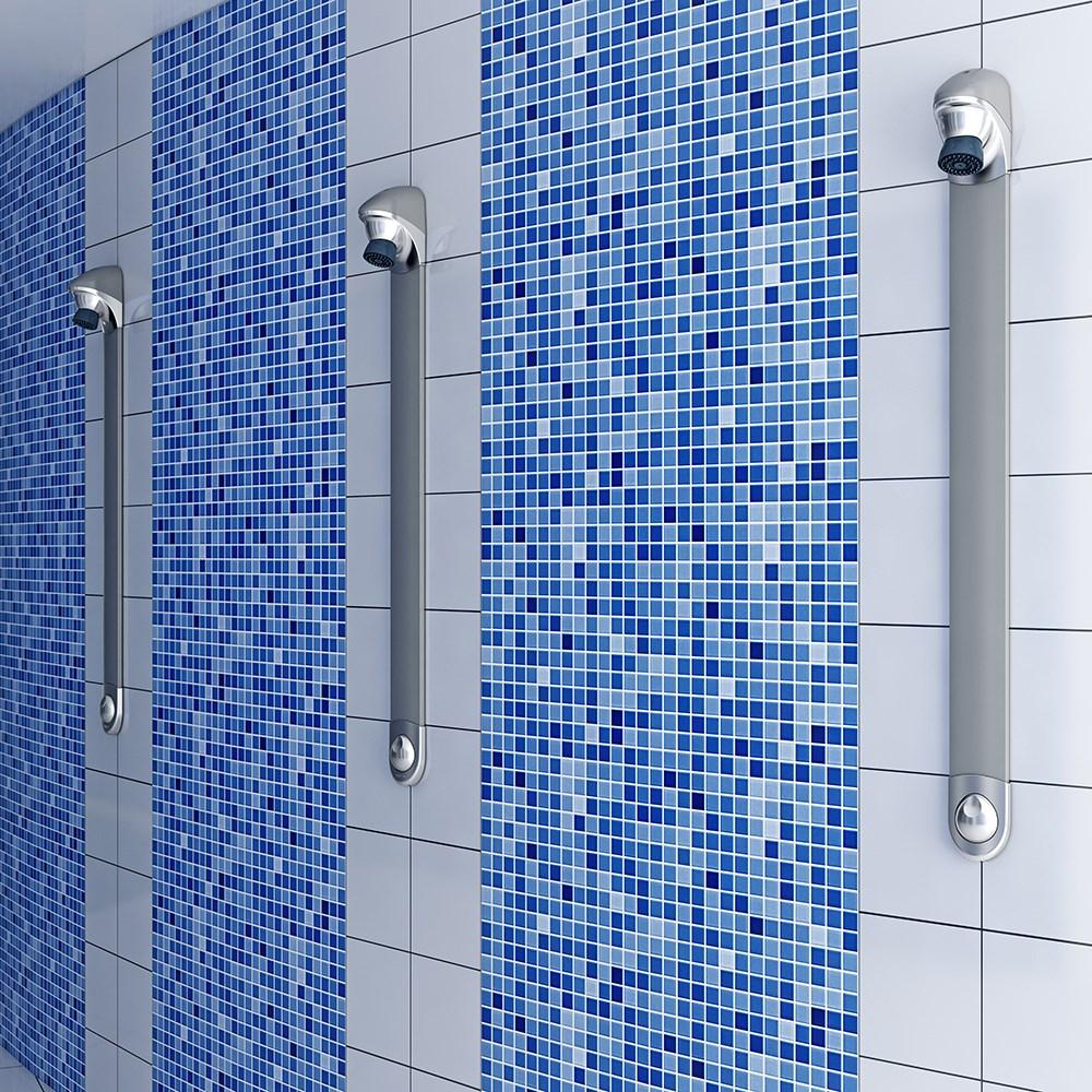 Панель и кран Presto DL 400 SE 27400 c прямым сливным клапаном 27400.0 - Вид №3