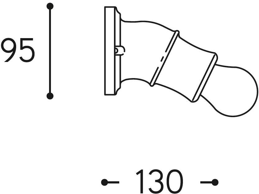 Aldo Bernardi Настенный светильник из керамики с фиксированным кронштейном sun-id-1419782 - Вид №3