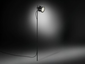 Анодированный алюминиевый поворотный напольный светильник