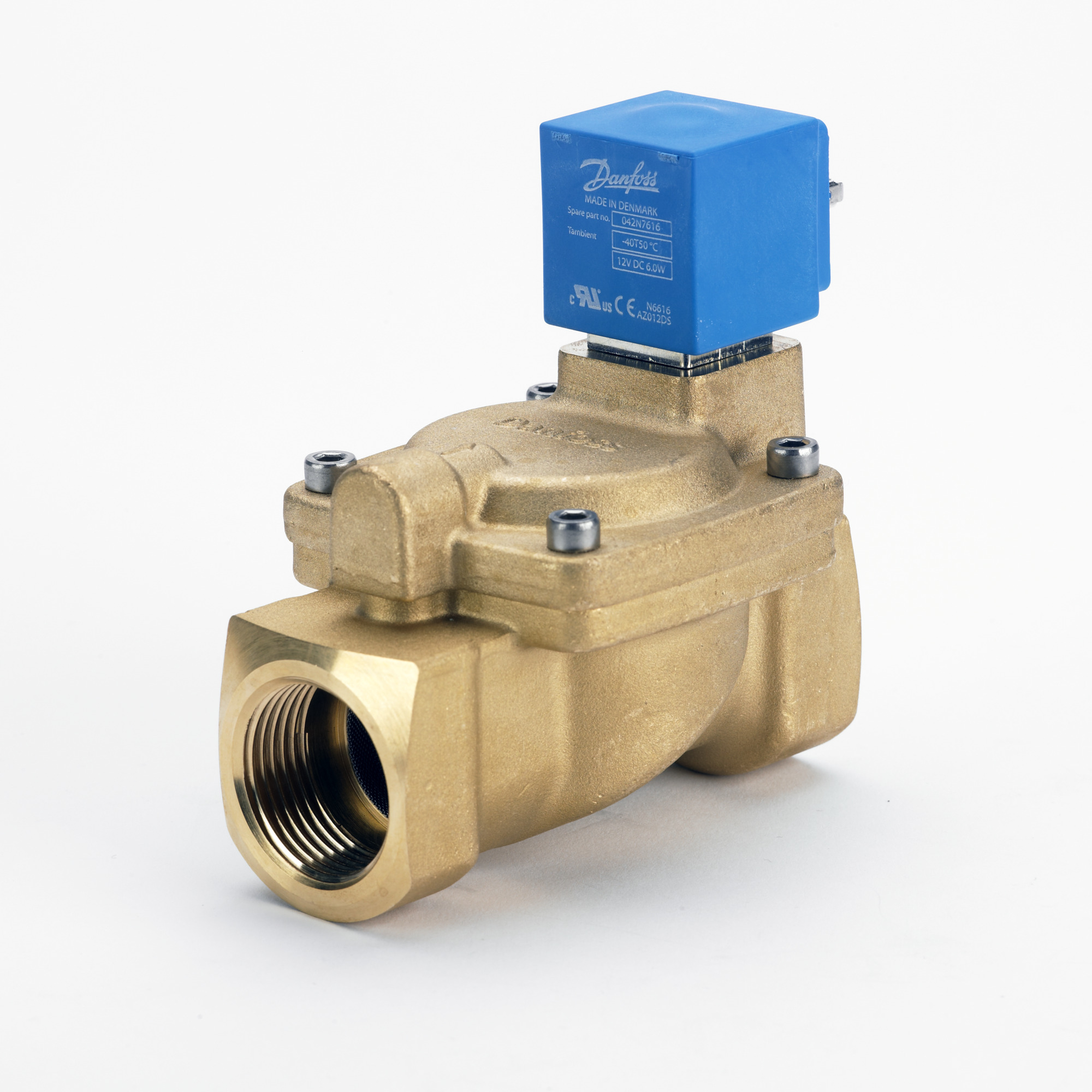 Danfoss EV220W — двухходовые электромагнитные клапаны EV220W Клапан электромагнитный 042U436432  - Вид №5