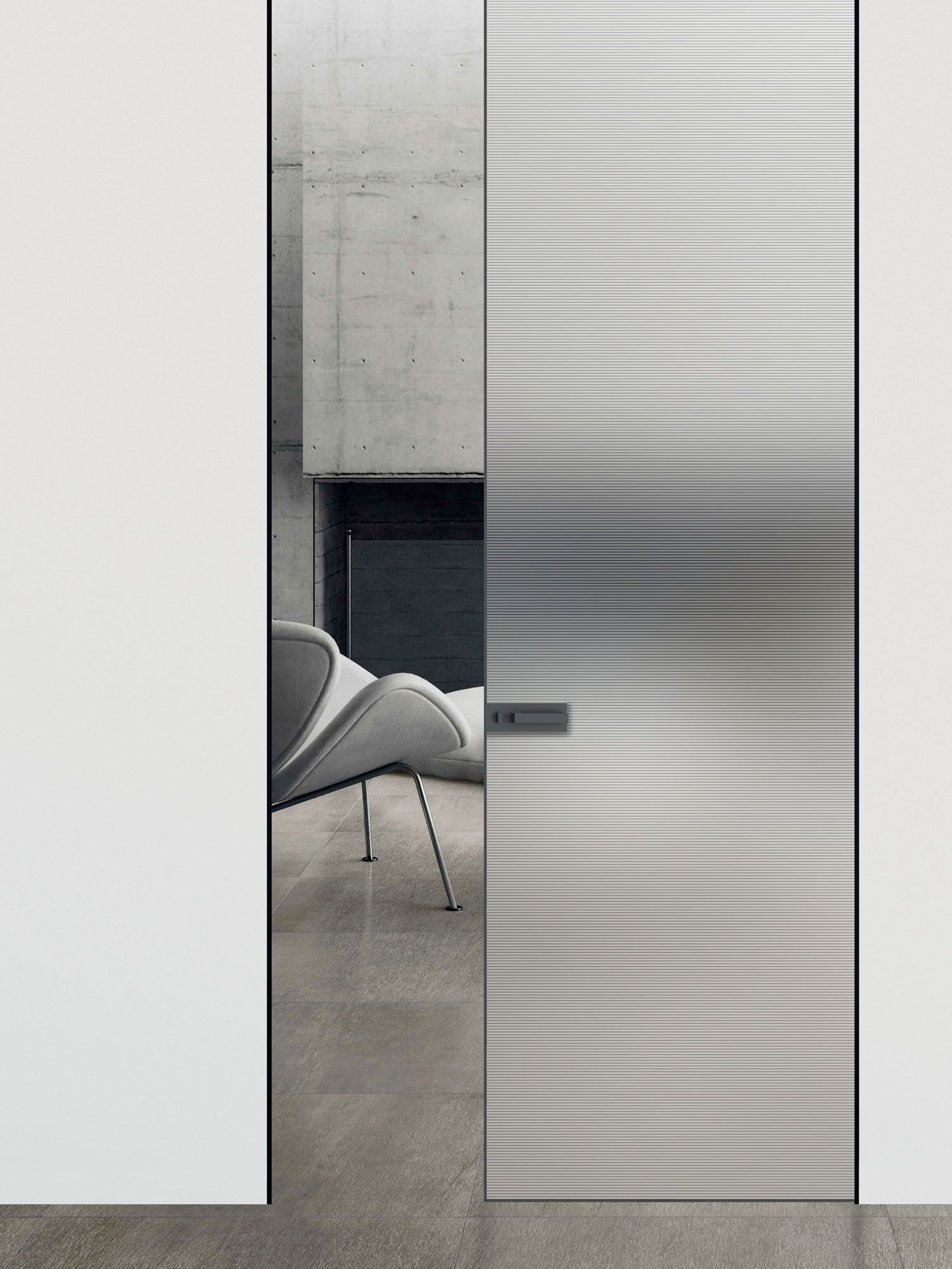 Матовое украшенное стекло Madras® Madras® linear Texturized ARCH-00027959 - Вид №8