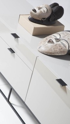 Тумба под телевизор белая широкая 240 см Personal от Angel Cerda ANGEL CERDA  148687 Белый  - Вид №4