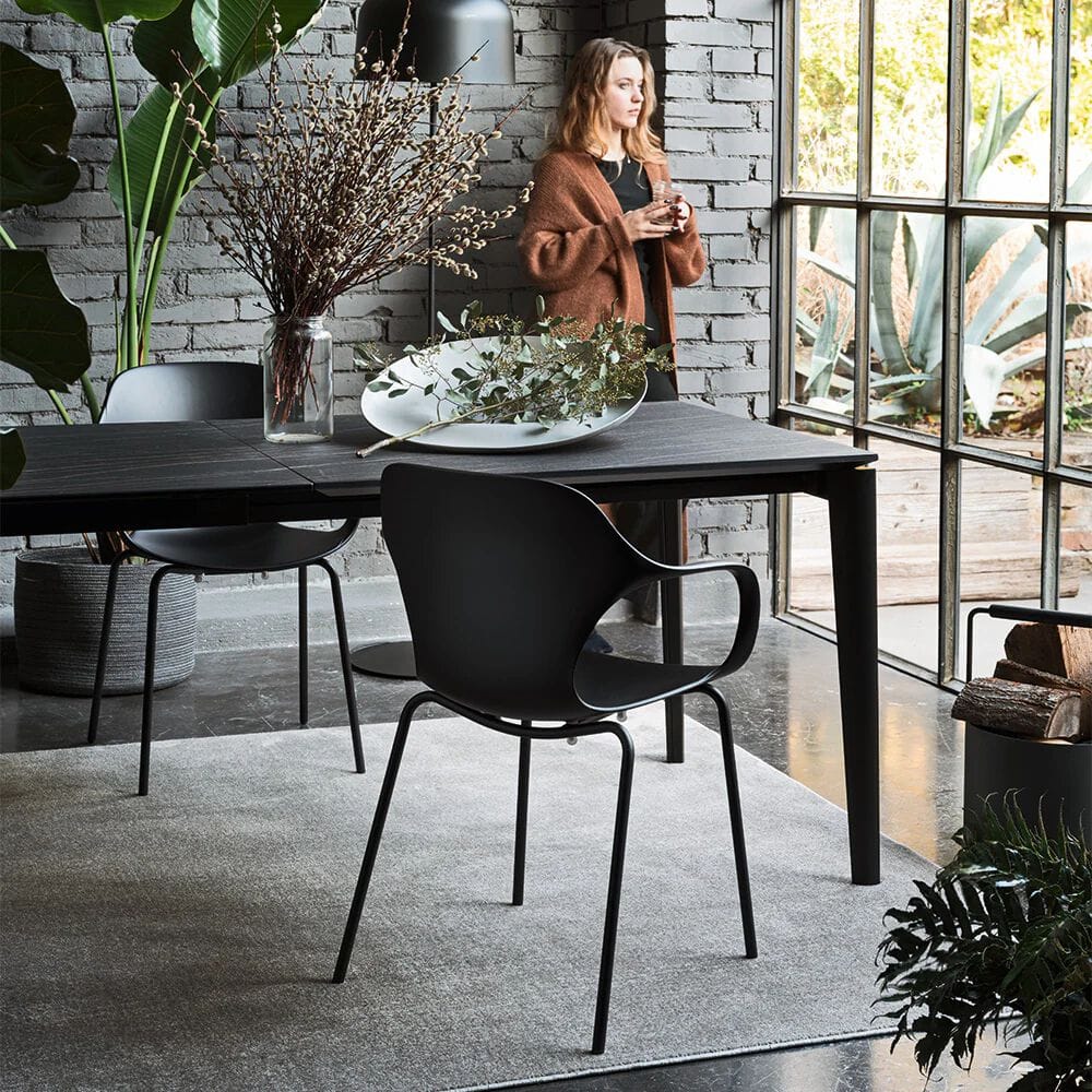 Штабелируемый стул из переработанного материала с подлокотниками Connubia OPS! ARCH-00066845 - Вид №2