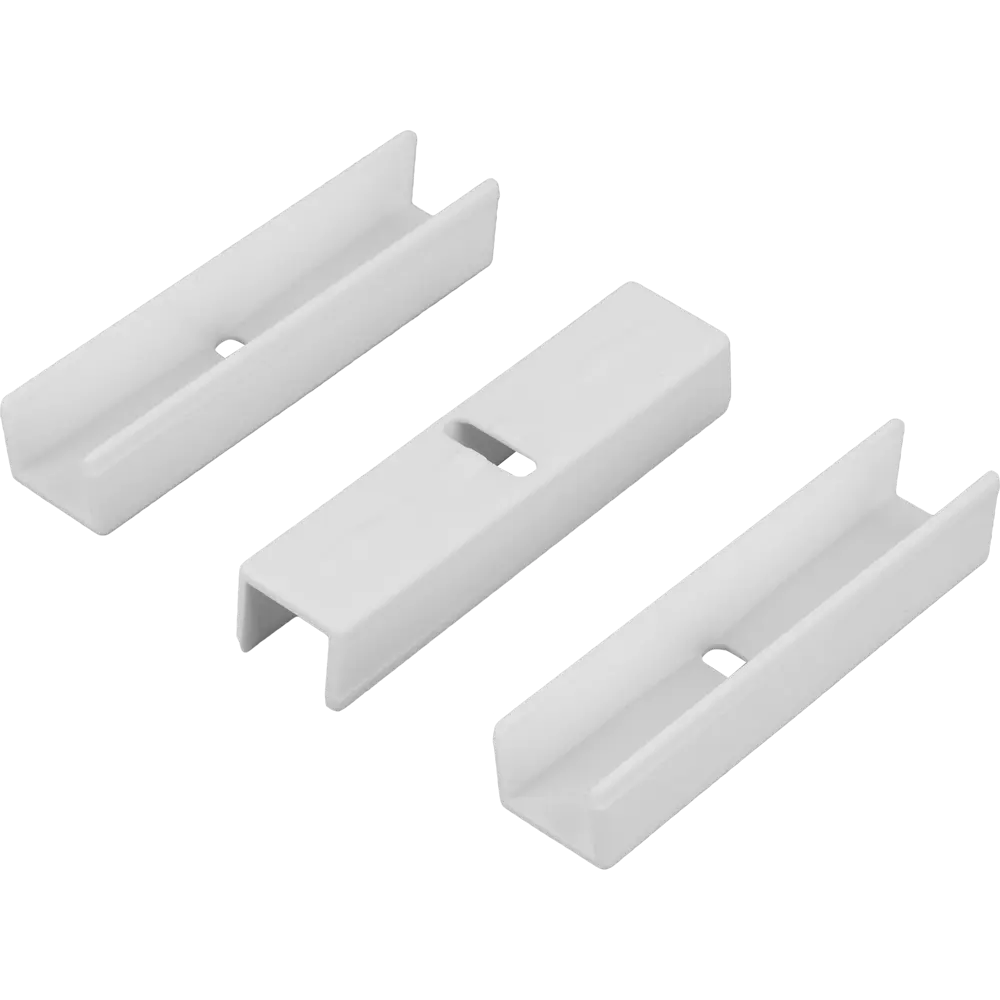 DOMLEGRAND Соединитель профиля белый 19 см для каркасных конструкций 83970622 STLM-0826094