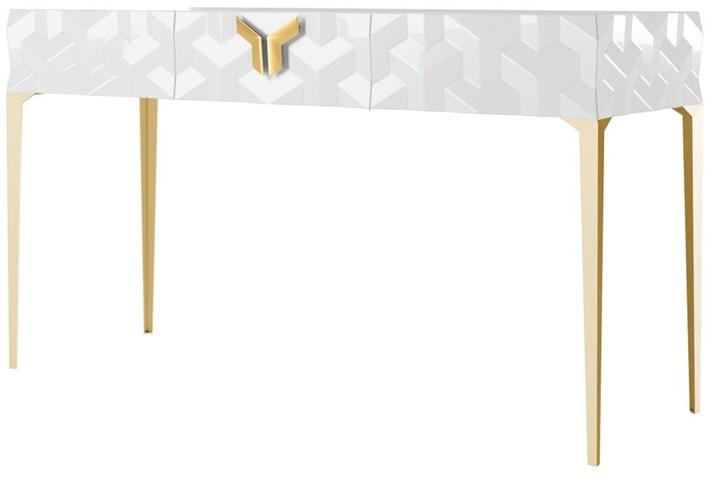 Jetclass Лакированная прямоугольная консоль с ящиками Triny Jtn230, jtn230a  - Вид №2