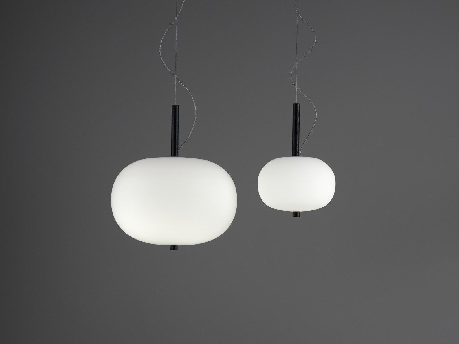 Опаловое стекло светодиодный подвесной светильник LedsC4 Ilargi ARCH-00122309 - Вид №11