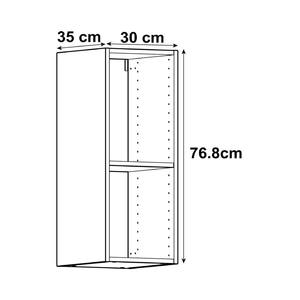 Навесной узкий каркас Delinia ID для компактной кухни 82000367 STLM-0878982 - Вид №7