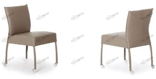 Joli Мягкое кожаное кресло на колесиках sun-id-1379098