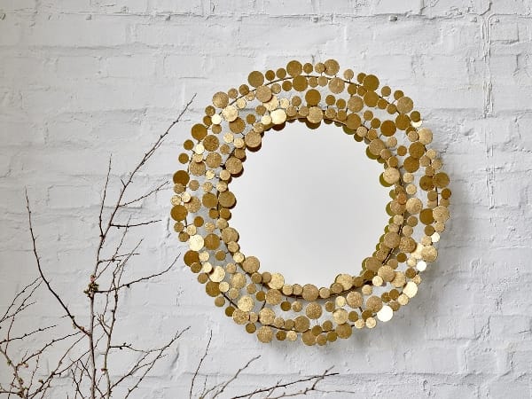 Настенное зеркало с круглой рамой LAMBERT MIDAS ARCH-00080516