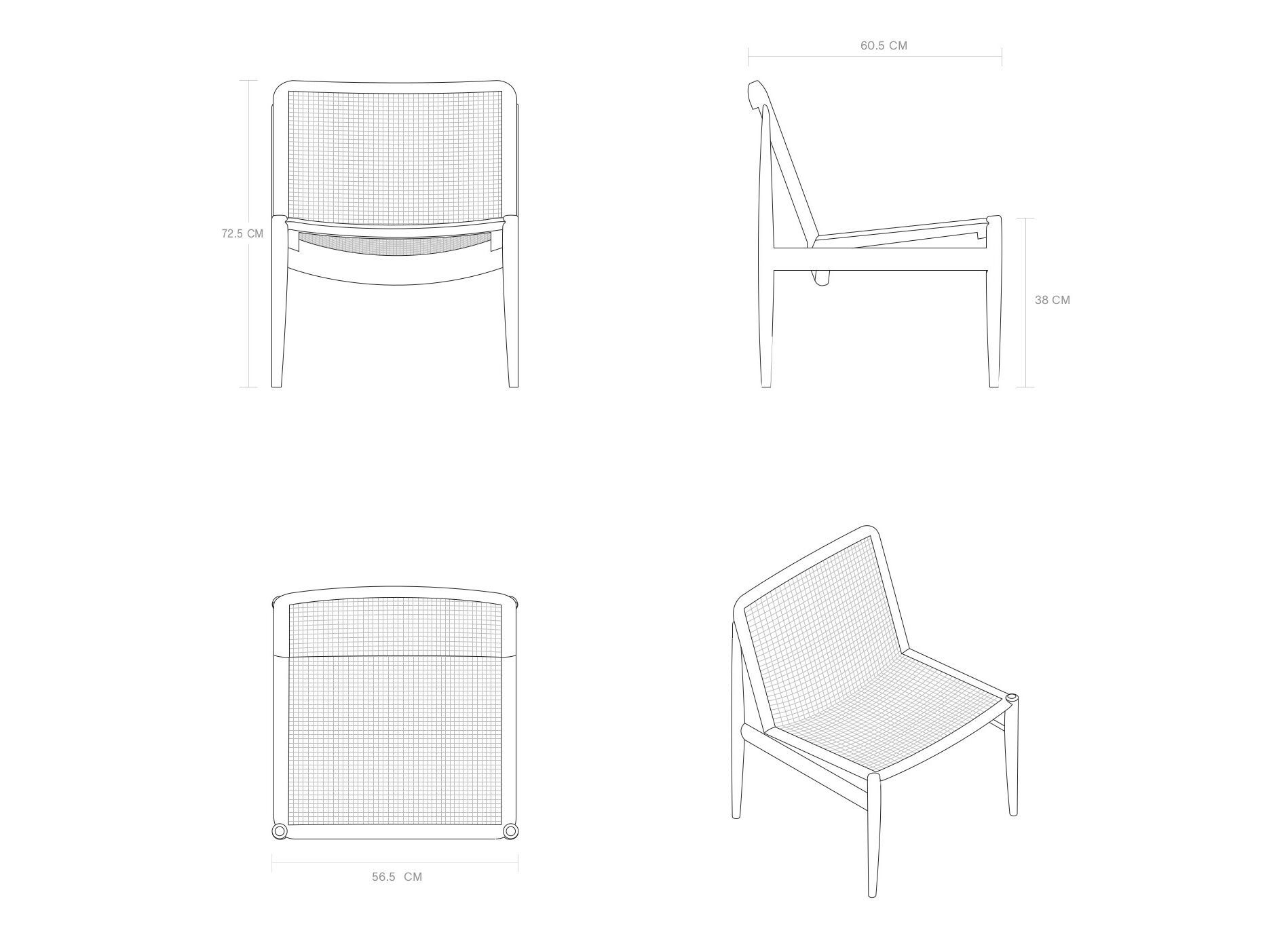 Стул из тикового дерева Phantom Hands Tangāli ARCH-00060356 - Вид №14