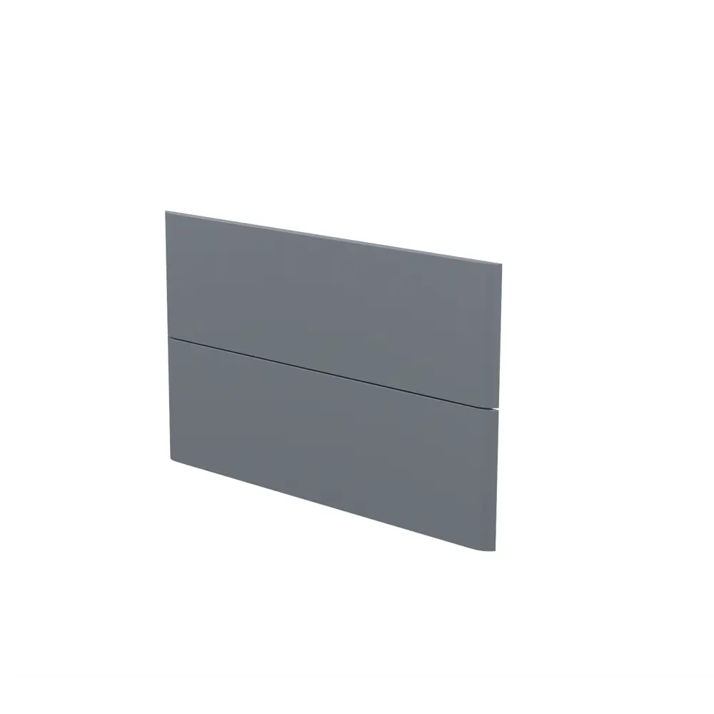 Комплект фасадов для тумбы Iddis Lahta 80 см LAH80GMi89 МДФ цвет графит STLM-2076956 - Вид №1