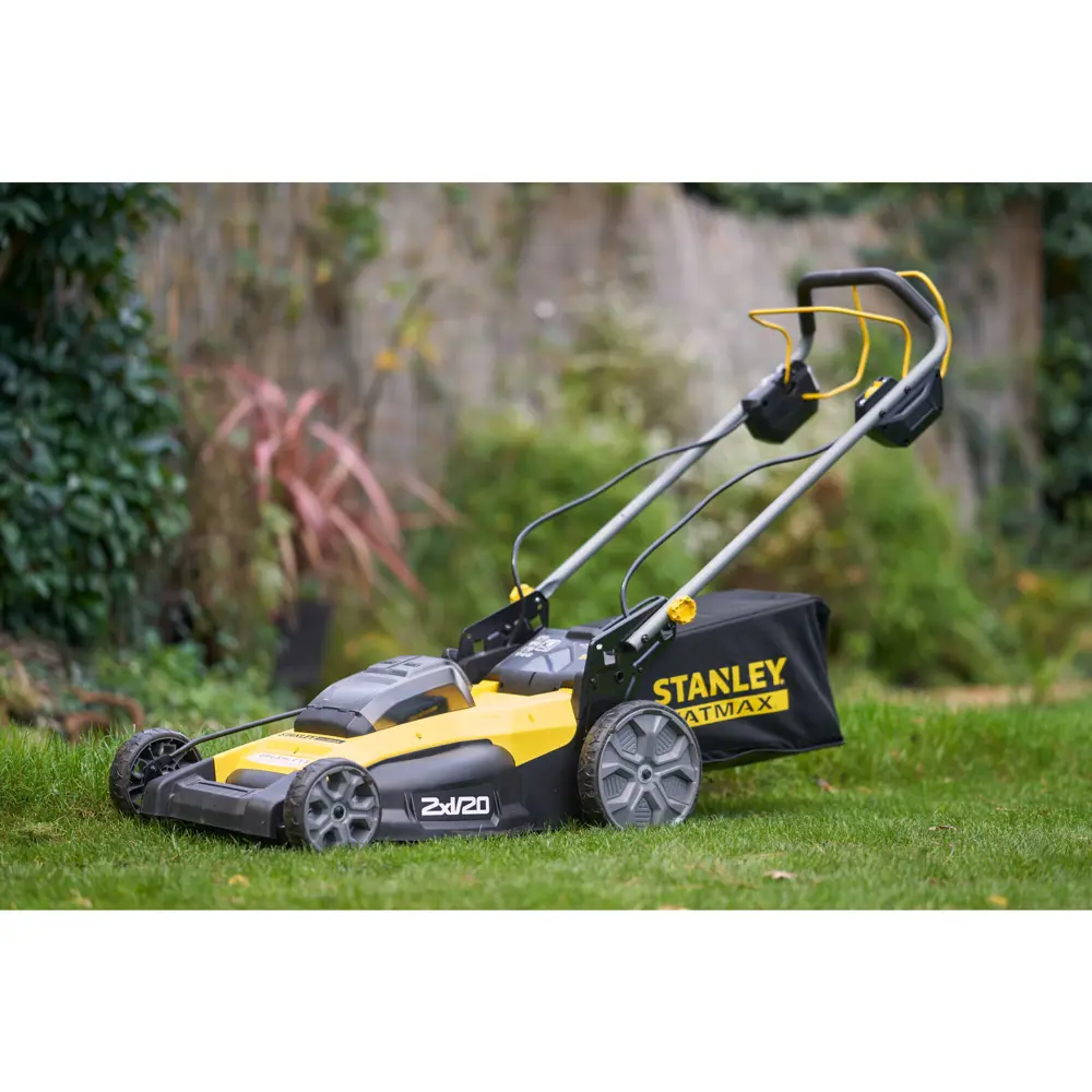 Газонокосилка аккумуляторная Stanley SFMCMWS251M-QW 36 В 51 см 2x4 Ач АКБ и ЗУ входит в комплект 84000339 STLM-2162935 Santreyd  - Вид №5