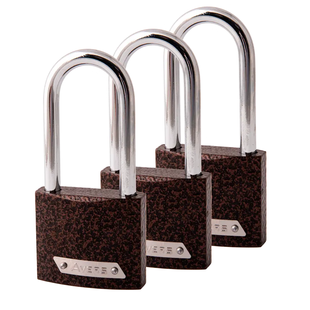 Набор навесных замков Avers PD-01-50-L с 6 ключами 89338402 STLM-1457917