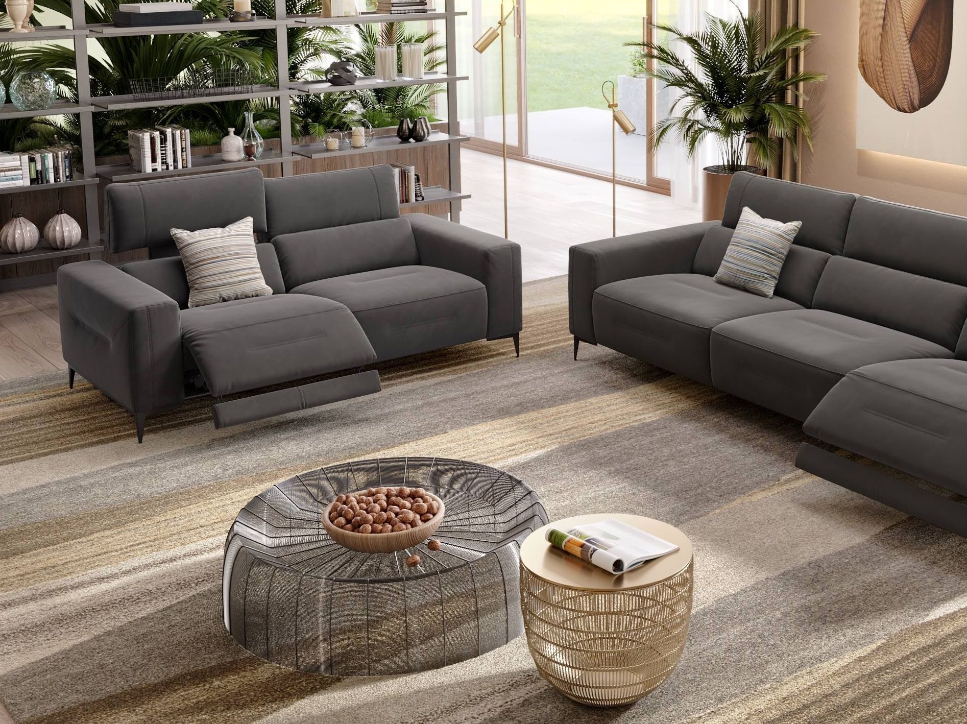 2-местный тканевый диван Sofanella Teramo ARCH-00041340 - Вид №1