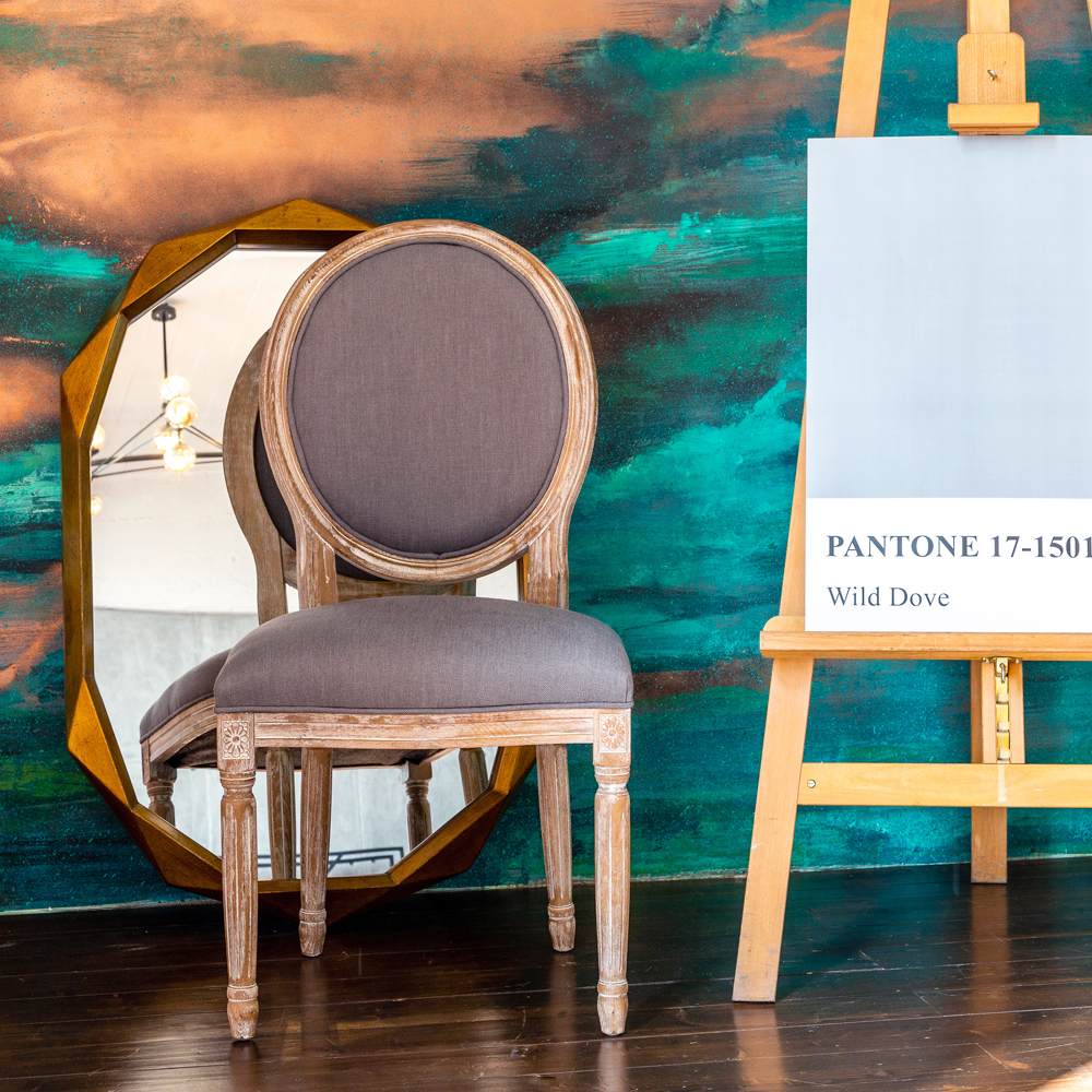 3113005 Стул «Луи / Туманная луна» (лен, лесной орех) Object Desire  - Вид №3