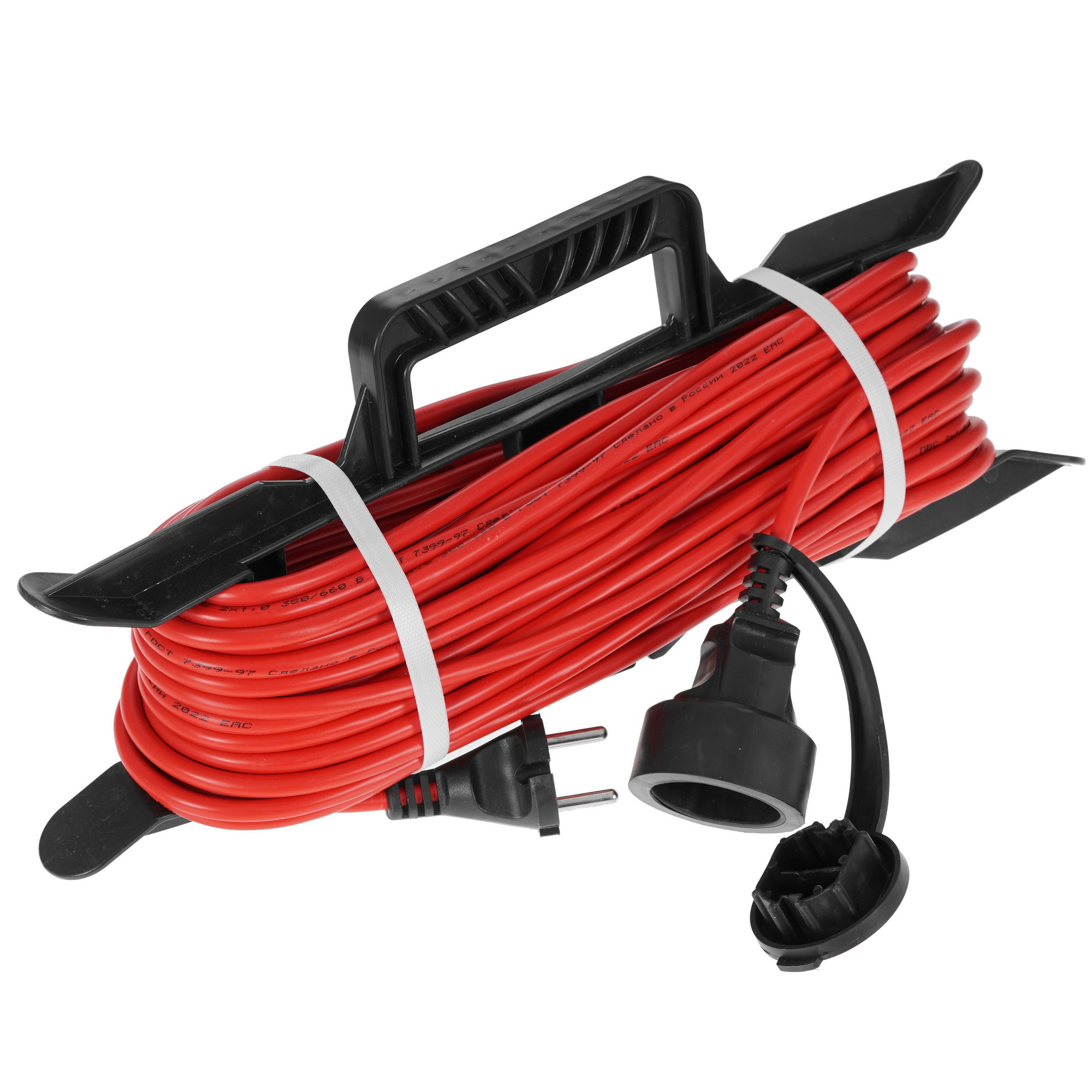 Удлинитель силовой Ресанта СУ-2х1-20/1 красный 9942651 STDN-0124814 - Вид №2