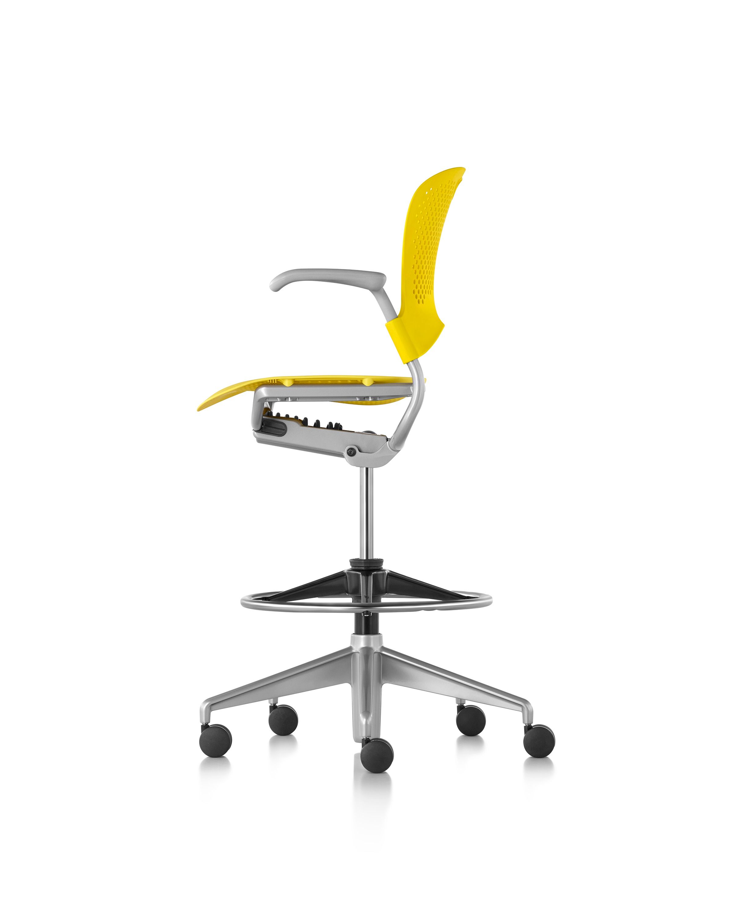 Нейлон® 5 спиц поворотный офисный стул с подлокотниками Herman Miller Caper ARCH-00127176 - Вид №17