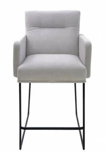 KFF Стул на санках с подлокотниками и подставкой для ног D-light