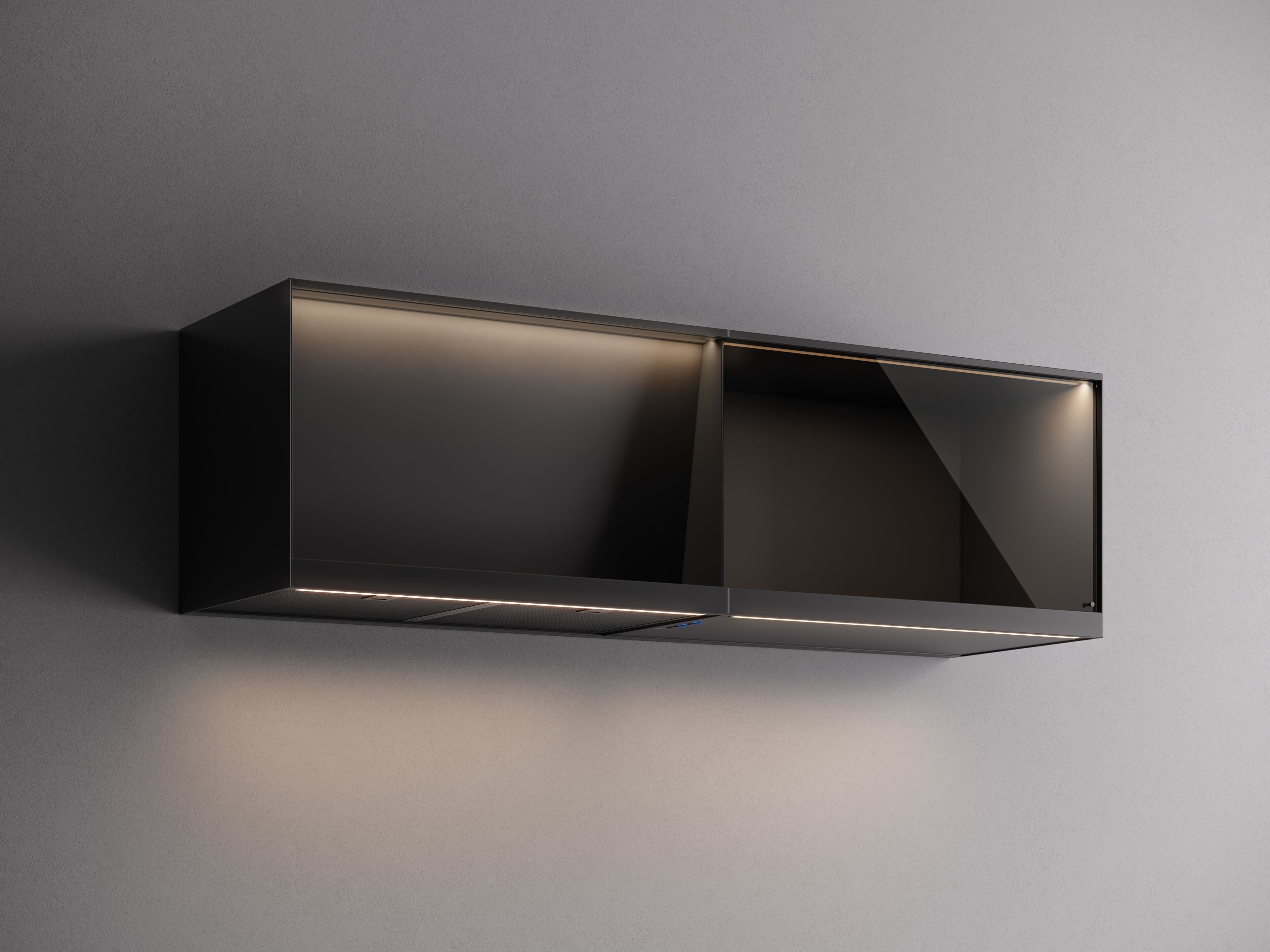 Стальная вытяжка со встроенным настенным освещением Falmec дизайн ARCH-00027134 - Вид №6