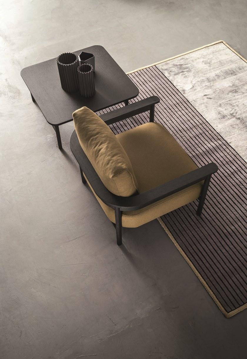 ZANETTE Квадратный журнальный столик из дуба Hood sun-id-1496118 - Вид №4