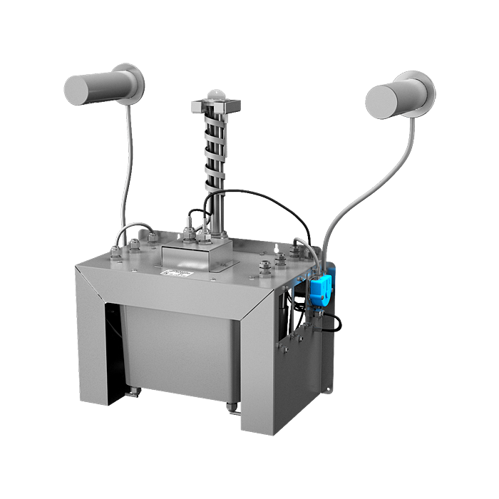85832 Комплект 2 шт. автоматических нержавеющих настенных дозаторов мыла, центральный 6 л бачок для мыла, 230 В SANELA 
