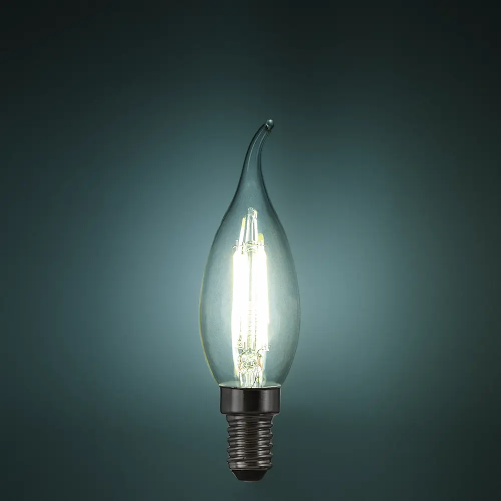 Лампа светодиодная Osram BA E14 220/240 В 5 Вт свеча 600 лм холодный белый свет 85306988 STLM-2099673  - Вид №2