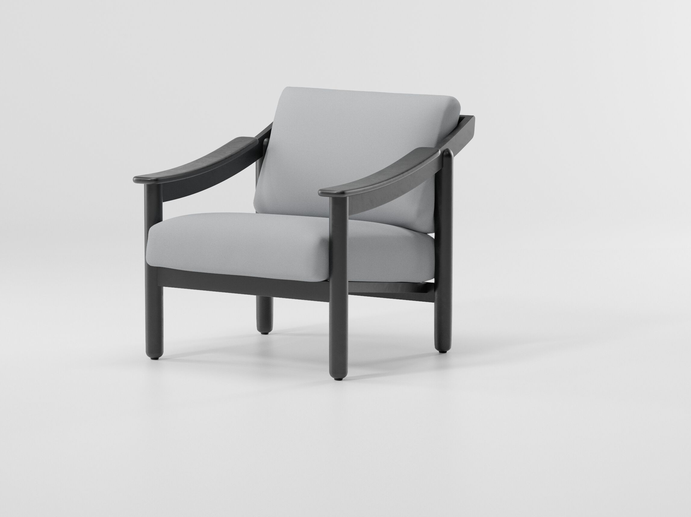 Садовое кресло с подлокотниками Kettal LODEN ARCH-00072448 - Вид №2