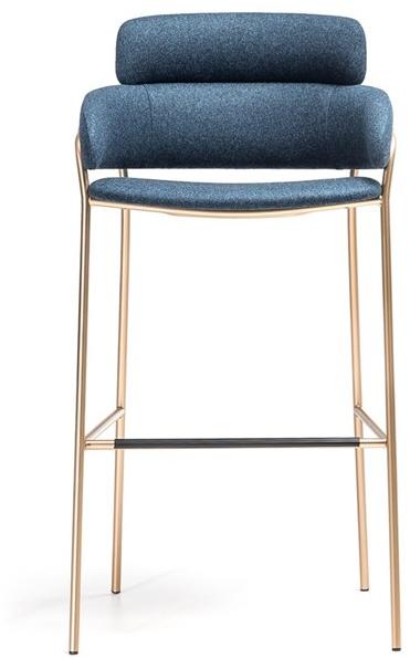 arrmet Высокий табурет из ткани со спинкой Strike 831 - Вид №3