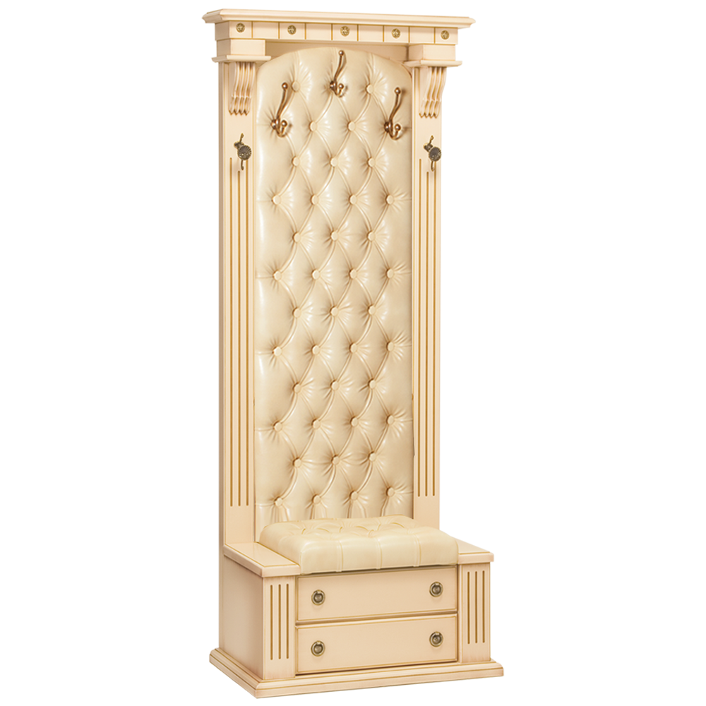 11159 Прихожая с ящиком Тауэр 3/1 Айвори Беж BOGACHO 4627138225868