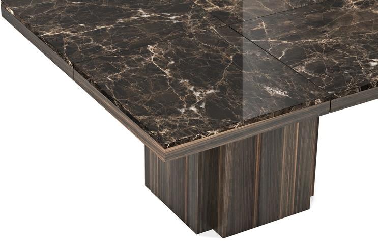 TemaHome Квадратный мраморный обеденный стол sun-id-1466114 - Вид №1