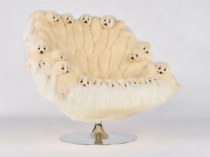 Полиэфирное кресло