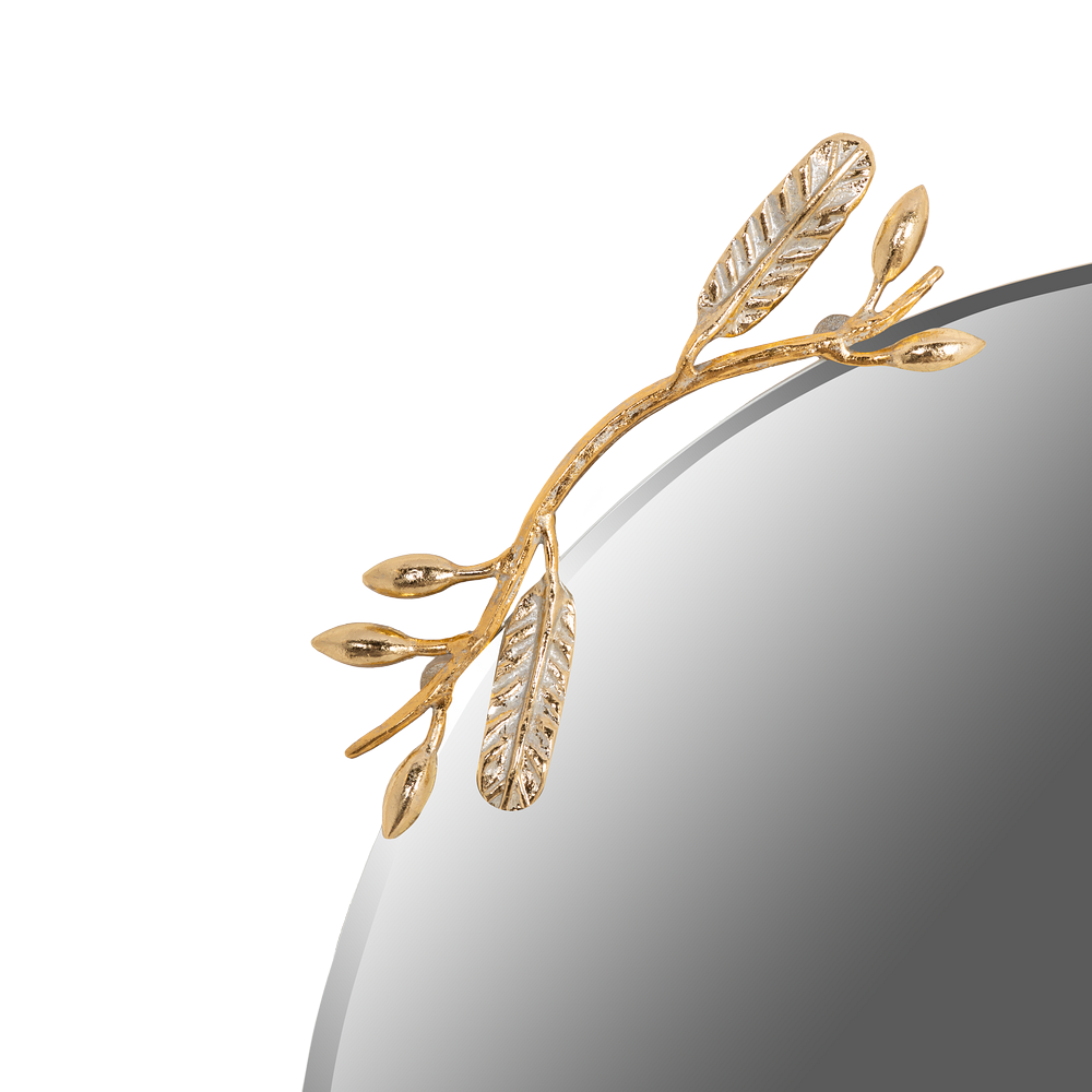 79038 Зеркало Oliva Branch Айвори Мраморное золото BOGACHO 4627196596771 - Вид №6